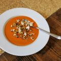 Tomaten-Kokos-Suppe mit Earl-Grey-Popcorn