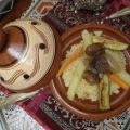 Lamm-Tajine mit Couscous