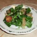 Ackersalat ~ mit Portulak und Pilzen