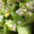 Gurken-Bohnen-Salat als Saunasnack