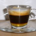 Espresso Weiß-Schwarz-Gold