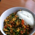 Couscous-Salat mit gegrilltem Gemüse