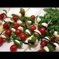 Tomaten Mozzarella Spieße - super im Sommer
