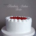 Vegane Himbeer-Sahne-Torte