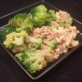 Brokkoli-Thunfisch-Salat mit Käse