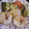Fisch: Merluza/Seehecht mit Backofenkartoffeln