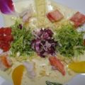 Salat mit Königskrabbe an fruchtigem[...]