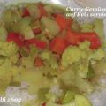 Gemüse : Curry-Gemüse-Pfanne, mit Ananas und[...]