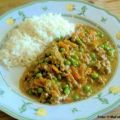 Hackfleisch-Erbsen-Curry