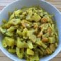 Fenchel-Curry mit Zitronenreis - vegan - Indien