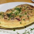 Omelette vom Wachtelei mit Pfifferlingen und[...]