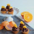 {Sonntagssüss} Mini Schoko Orangen Cupcakes