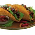 Gefüllte Taco's mit Hackfleisch