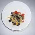 Blutorangen-Fenchelsalat mit schwarzen Oliven