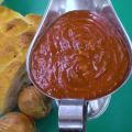 Scharfe Tomaten-Curry Nudelsauce