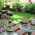 Mini Sweet Table: Donauwellen-Cupcakes,[...]