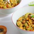 Couscous Salat mit Gemüse und indischer Würze -[...]
