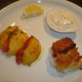 Kabeljau mit Zitronenkruste, Bombay-Kartoffeln[...]