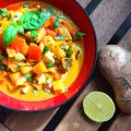 Feuriges Süßkartoffel-Curry mit Kokosmilch &[...]