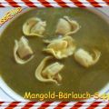 ~ Suppe ~ Mangold - Bärlauch - Suppe