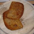 Beilage: Geröstetes Brot mit Knoblauch