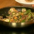 Rezept: Auberginensalat -- mit Speckkrusten,[...]