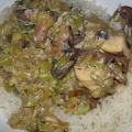 Reis mit Pilz - Lauch - Gemüse