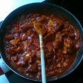 Curry – Frikadelle mit Paprika