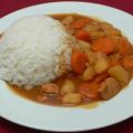 Japanischer Curryreis mit Fleischsoße und[...]