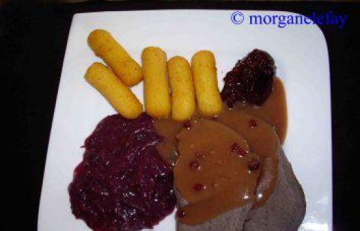 Rezept: Braten vom Hirsch