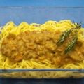 Spaghetti mit Champignon-Möhren-Sûgo