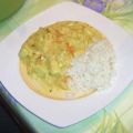 Curry-Hähnchen mit Reis