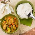 Scharfes grünes Thai-Curry mit Hähnchen,[...]