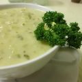 Suppe: Grüne Bohnen-Petersilienwurzel-Cremesuppe