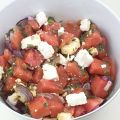 Erfrischender Melonen-Feta-Salat