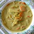 Grünes Gemüse-Curry