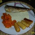 Fisch: frische Makrele in Dill-Rahm-Sauce.....