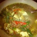 Asia-Suppe mit Hähnchen