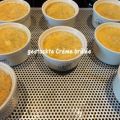Dessert:   CRÈME BRÛLÈE mit Orangenaroma