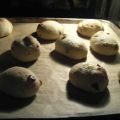 Brot: Dattel-Brötchen aus Quark-Ölteig