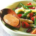 Salat aus dreierlei Bohnen mit feurig-scharfem[...]