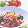 Radieschen-Kresse-Salat
