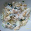 Käse-Lauch-Salat
