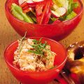 Italo-Obatzda mit Paprika-Radieschen-Salat