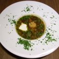 Beluga-Linsen-Suppe