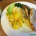 Fisch:   DORADENFILET an Zitronen-Dill-Schaum