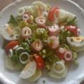 Salat Trapperdioso mit Hausdressing