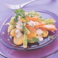Kartoffel-Linsen-Salat mit Hähnchenbrust