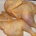 Hühnerbrühe auf Vorrat gekocht