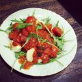 Ricotta Gnocchi mit Tomaten-Oliven Sauce